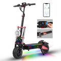Sebo Technology S5-11 6000W Dual Motor Foldable Electric Scooter for Adults->65km/h Max Speed 100km Range Fat Tire NFC