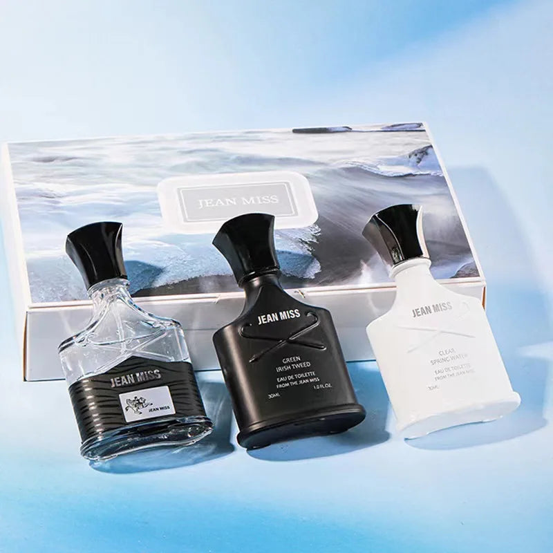 Men's Perfume Silver Mountain Spring Gift Box Lasting Fragrance Cross Border Popular Ireland Napoleon Perfume Set Wholesale