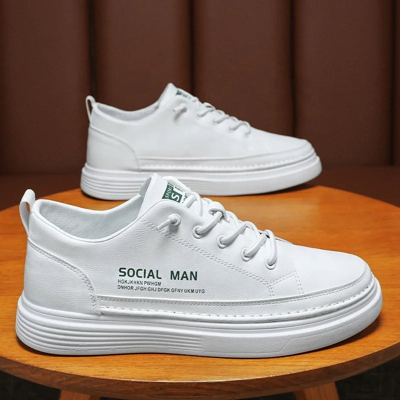 New Breathable  White Shoes Men's  Shoes Casual Board  Fitness Walking Style Shoes Men's Hiking  Sneakers