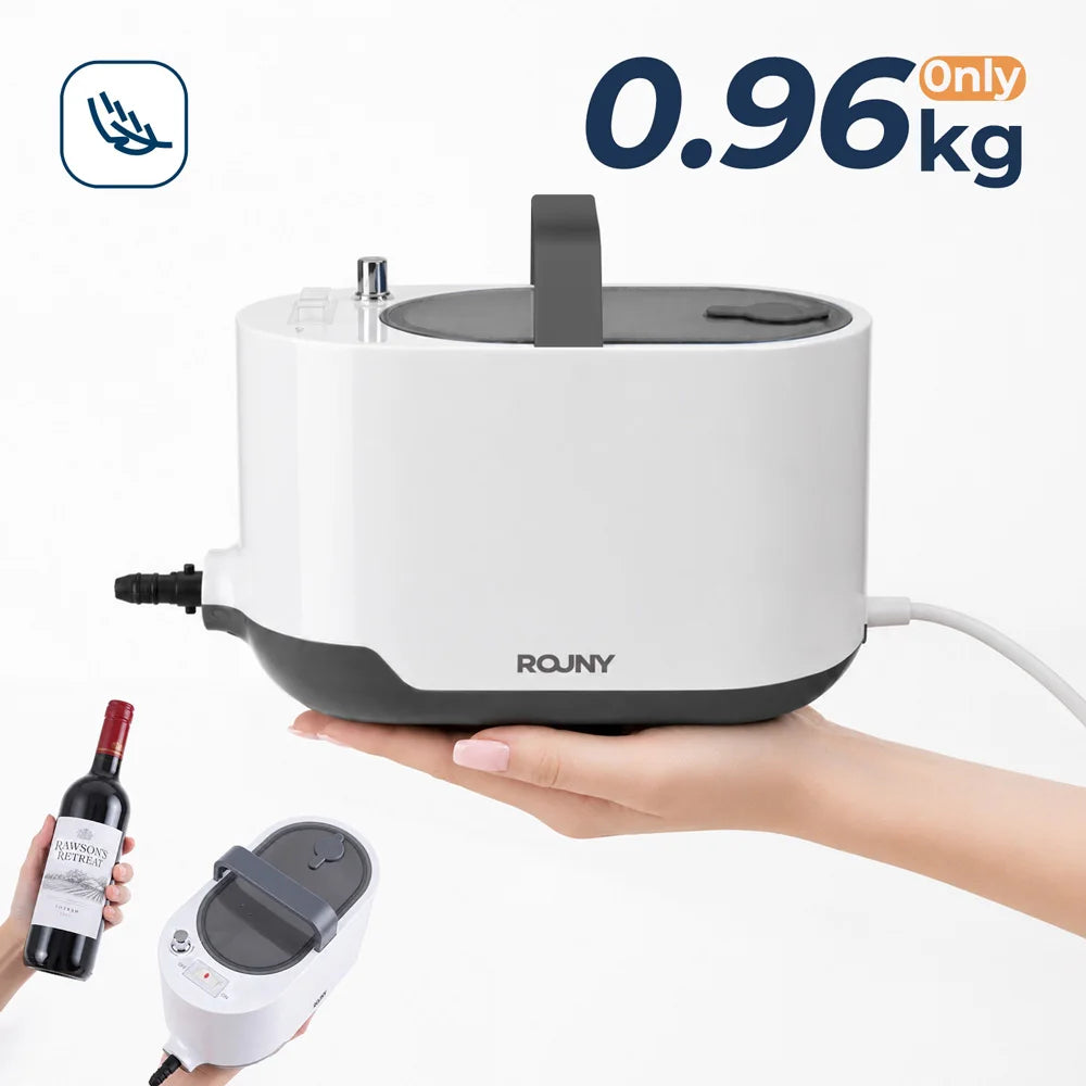 ROUNY 1200W Steam Cleaner, 1L Handheld High Pressure Steamer with Fast 15s Heat-Up and 3.5bar Steam for Multi-Surface Home Clean