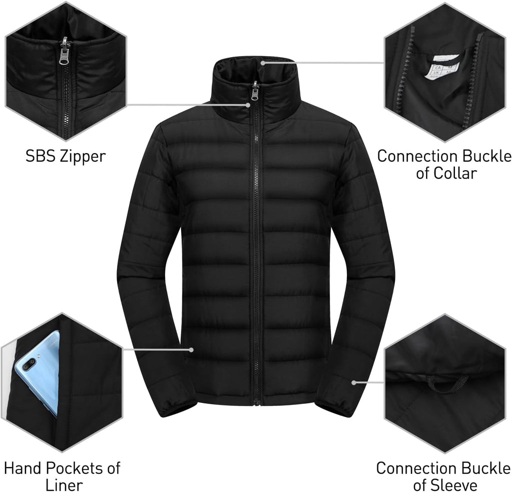 Men'S Winter Coat 3-In-1 Ski Snow Jacket with Puffer Liner | Waterproof, Windproof, Warm, Insulated, Detachable Hood, Multiple Pockets, for Snowboarding, Hiking and Rainy Weather